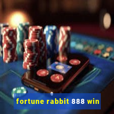 fortune rabbit 888 win